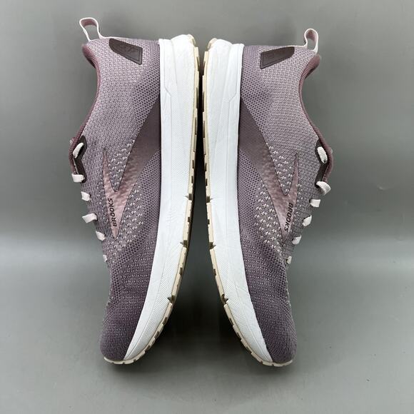 Brooks Revel 4 Running Shoes Womens Size 9 B Purple Knit Comfort Low Sneakers - Picture 6 of 8